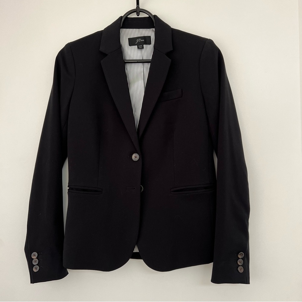 J. Crew | Schoolboy Black Blazer Size XXS